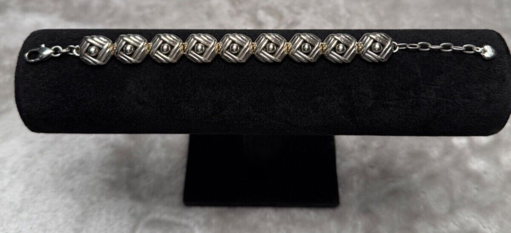 Brighton Sonora Knot Silver Tone Bracelet Adjustable Bracelet Boho Southwestern